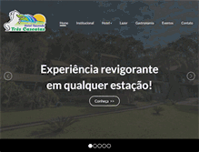 Tablet Screenshot of 3cascatas.com.br